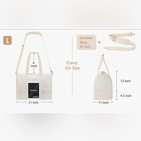 Etro Beige Quilted Travel Bag - Picture 9 of 9